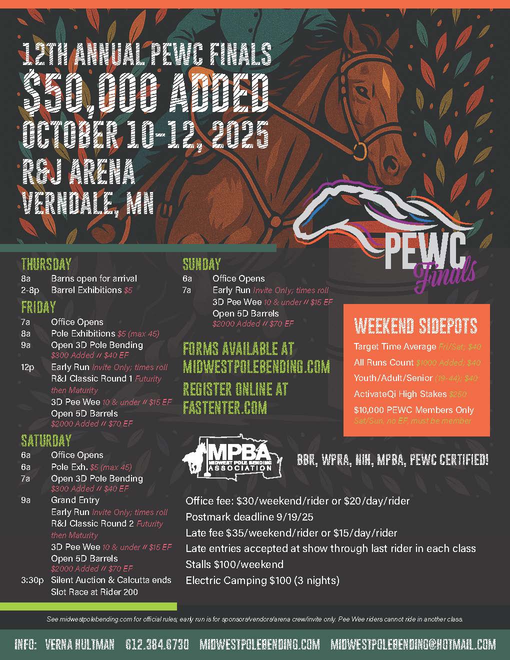 12th Annual PEWC Finals
